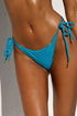 Luli Fama Olas Seamless Ruched Back Brazilian Tie Side Bottom